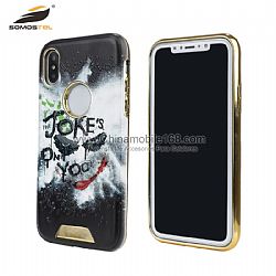 Mayoreo fundas skull serie caballero con diseno en relieve+epoxi para HUAWEI P10/Y7