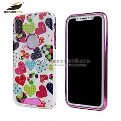 Gran venta protector PC con diseno con brillo epoxi para Samsung S6/S7/S8