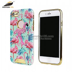 Funda 2 en 1 caballero en galvanoplastia con perlitas para HUAWEI Y3/Y5/Y7