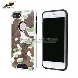 Anti choque protector de camuflaje TPU 2 en 1 para Samsung S7/J5/S8