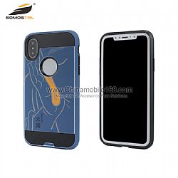 Mayoreo funda de armadura delgada de tercera generación con diseño para Samsung J2/J3/S6/S6EDGE