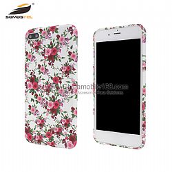 Gran venta protector fluorescente de TPU seire flores para Iphone 7Plus/LG V10