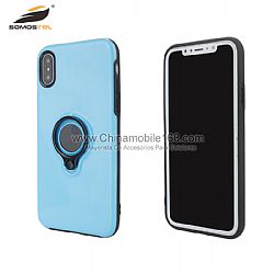 Wholesale cool armor plating 2 in 1 with ring case for Samsung S8/Note8