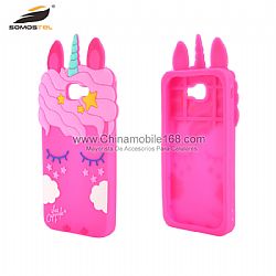 Anti choque fundas de silicona unicornio con diseño popular para J5 Prime/One 5 2016