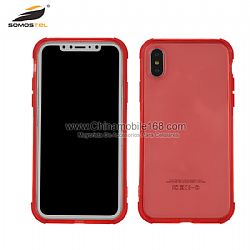 For Iphone X/XR/XS Max case crystal anti-impact TPU+Silicon bumper case