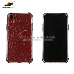 For Iphone7P/8P geometric diamond texture flexible back cover