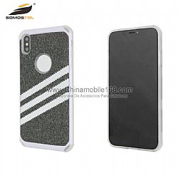 2 In 1 case in 4 corners anti-shock and full PU hybrid