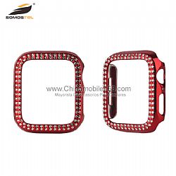 Carcasa de diamante doble para Apple Watch series 6/5/4/3/2/1