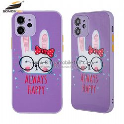 Factory Price TPU+Arcylic Copy Glass Protector Phone Case with pattern