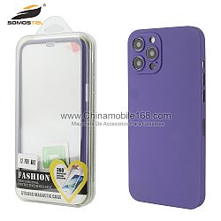 Good quality 360 degree protection 0.33mm tempered glass phone case