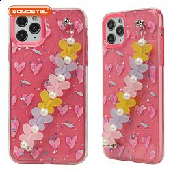 Epoxy TPU phone case with pulsera for iPhone13Pro/13ProMax