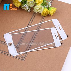 White Colour Full Screen Best Tempered Glass Screen Protector for iPhone 5 & iPhone 6