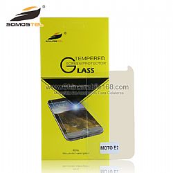 Protector de pantalla de cine templado vidrio templado para MOTO E2