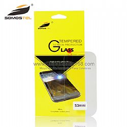 Tempered screen protector glass film for Samsung Galaxy S3mini