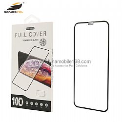 Anti-fingerprint full glue 10D tempered glass film for Moto E5/G6