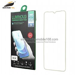 Películas de vidrio templado luminoso de gel de sílice ambiental para iPhone12/12Pro/12ProMax