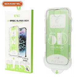 5D Dust-free Box Tempered Glass Screen Protector