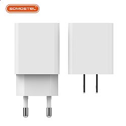 PD 20W Adaptador de viaje Cargador de pared para enchufe EU/US