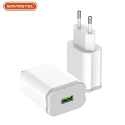 Nuevo Cargador rápido QC3.0 de 20W, adaptador de viaje USB de pared