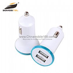 cargador de auto Alimentación USB 5V 4600mA Para iPhone y Smart Phone