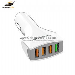 Wholesale 3.0 quick charge adapter 4 port USB car charger