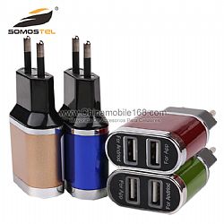 Europe standard adaptor dual USB travel charger