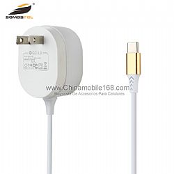 Type-C QC3.0 fast charging cable travel charger