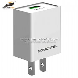 SMS-A101 quick charge 3.0 travel adapter with multiple protection