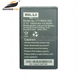 Universal Battery Replacement Mobile Phone Battery for BLU 3.7V 1800mAh C775004180L