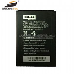 Universal Battery Replacement Mobile Phone Battery for BLU 3.8V 2600mAh C80624260T