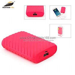 High speed charging external power bank with pineapple design