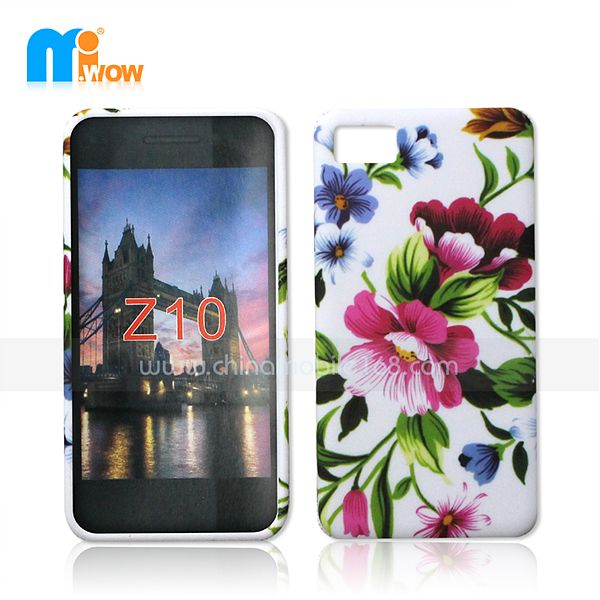 Romantic flower case for blackberry Z10