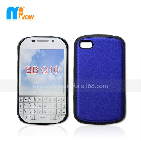 PC + TPU Funda 2 en 1 para Blackberry Q10