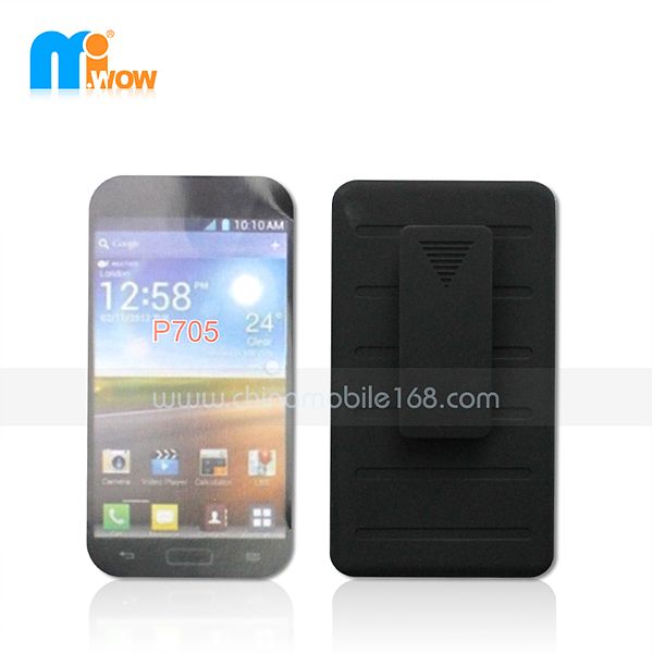 PC+silicon 2 in 1 case for LG P705