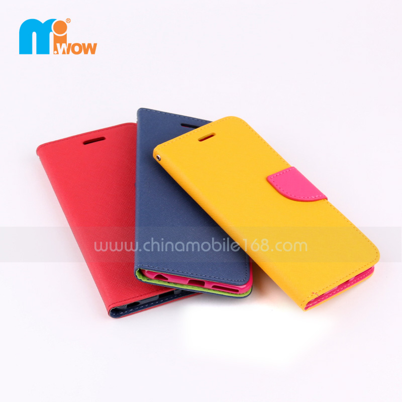 funda de TPU+PU flip cover para iPhone6