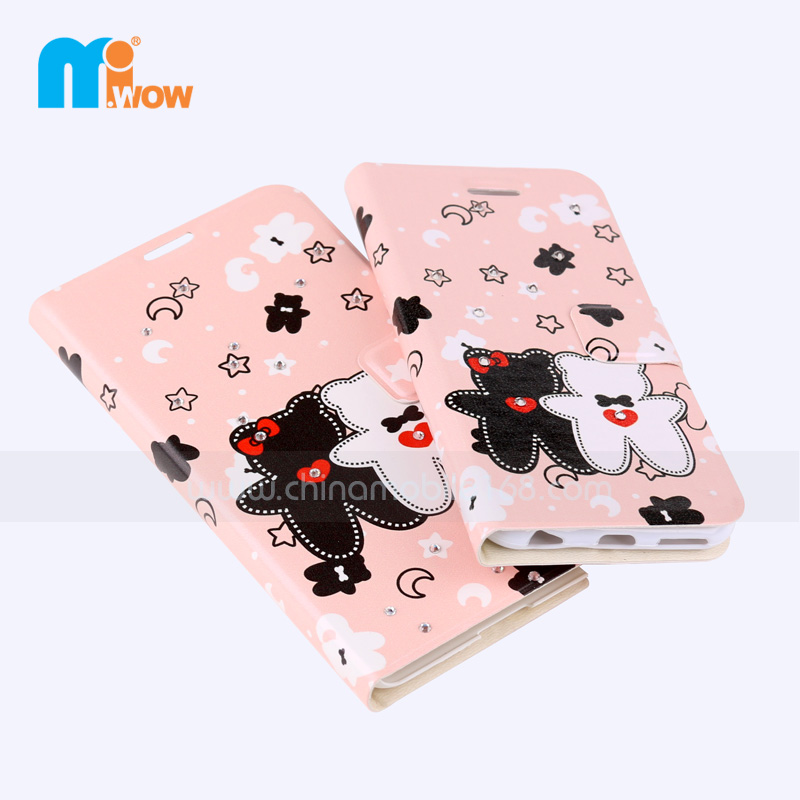 flip cover with diamonds for iPhone6