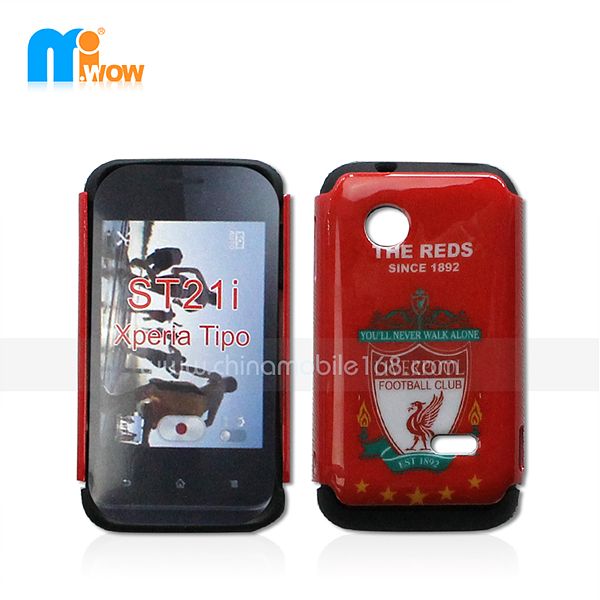 PC+silicon 2 in 1 case for Sony Ericsson ST21i