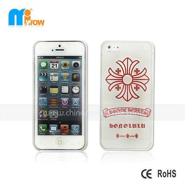 Noctilucent pc protector case for iPhone5