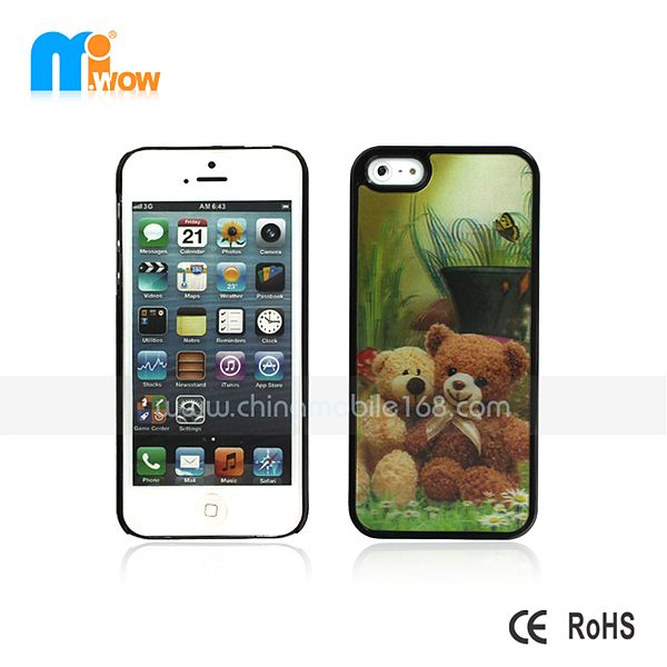 3D caso del protector pc para iPhone5