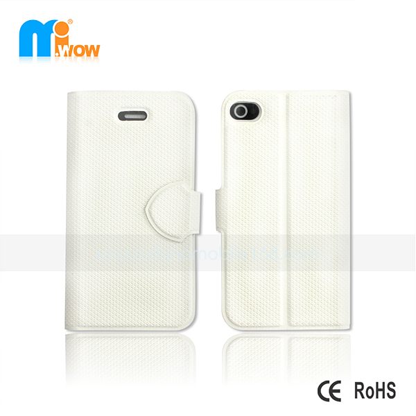 pc+pu flip cover for iPhone4