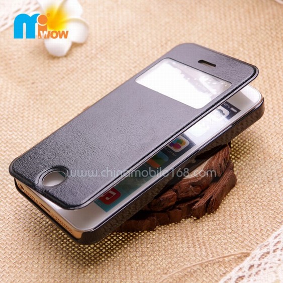 para iphone 5 cuero protector