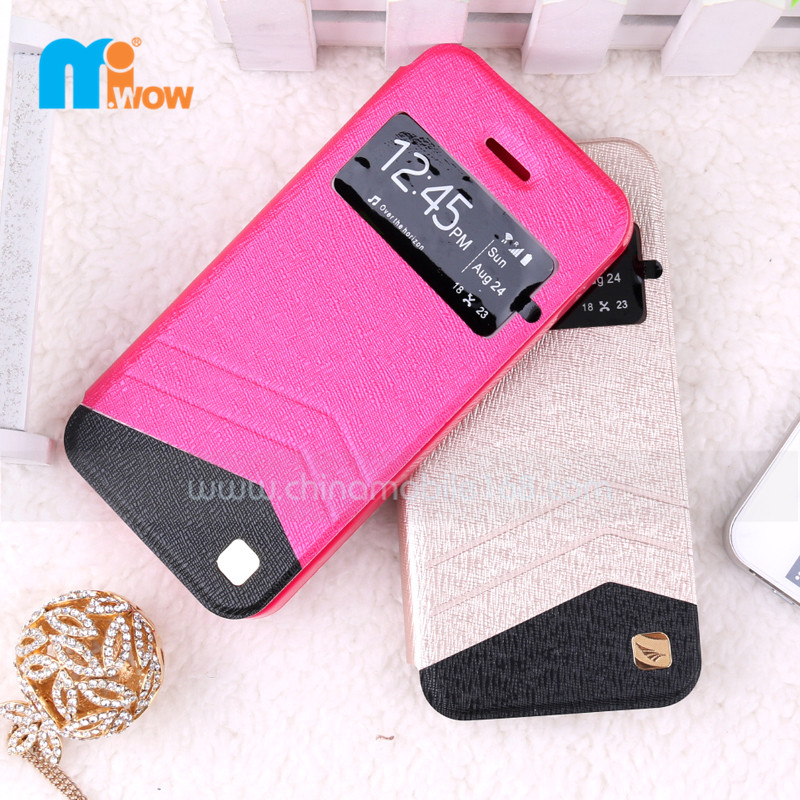 Funda de PC+PU para iPhone 5S