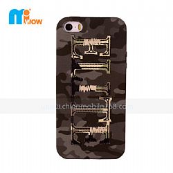 Funda de tela+TPU para iPhone 5/5s