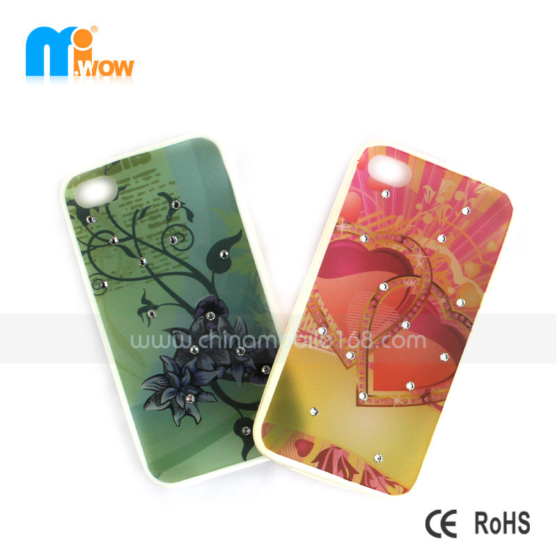 Diamand PC case for iphone4
