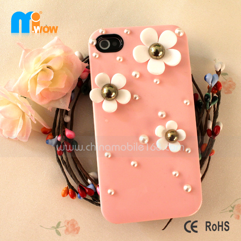 Diamond PC case for iphone4