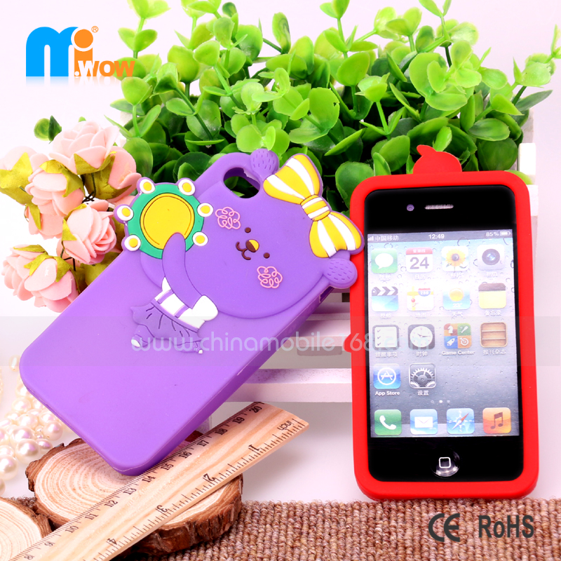 Silicone case for iPhone 4/4S
