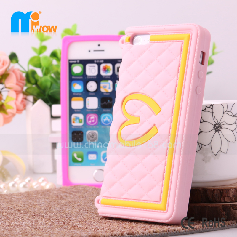 Silicone case for iPhone 4/4S/5/5S