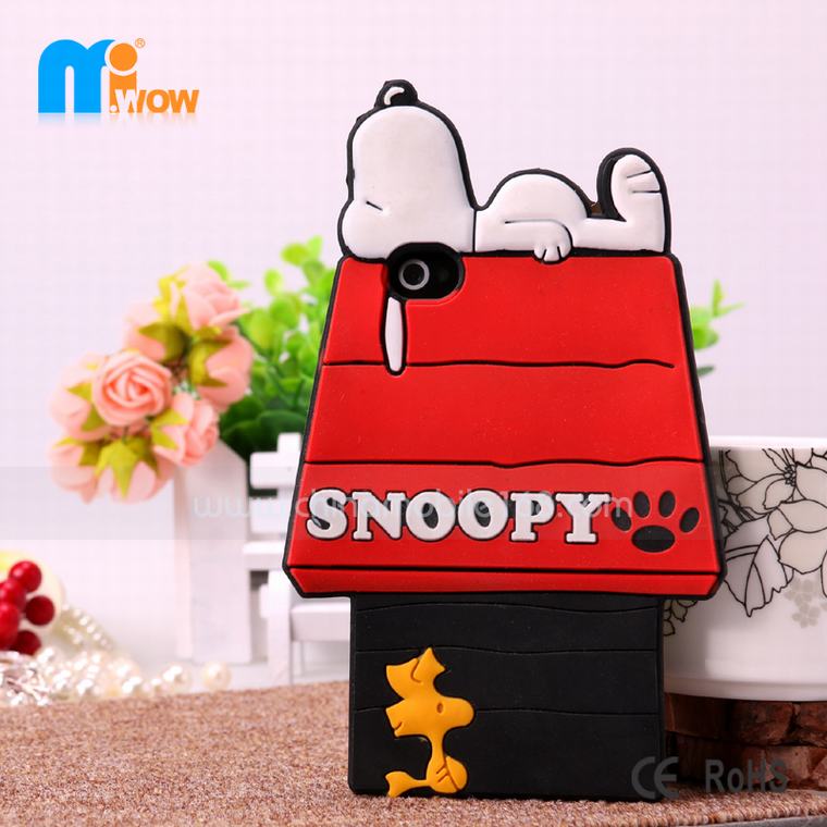 iphone 4 3D cartoon soft silicone pretty phone cases
