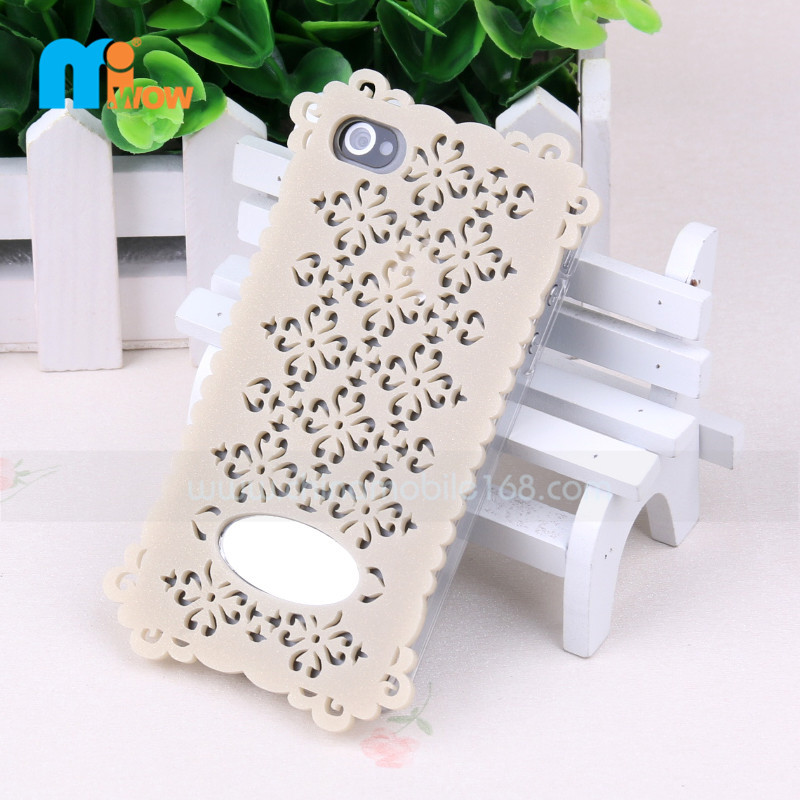 Silicon+PC case for iPhone 4