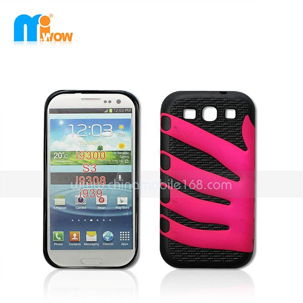 PC + TPU Funda 2 en 1 para Samsung S3 i9308